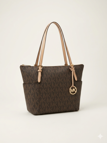 Micheal kors jet set top zip tote