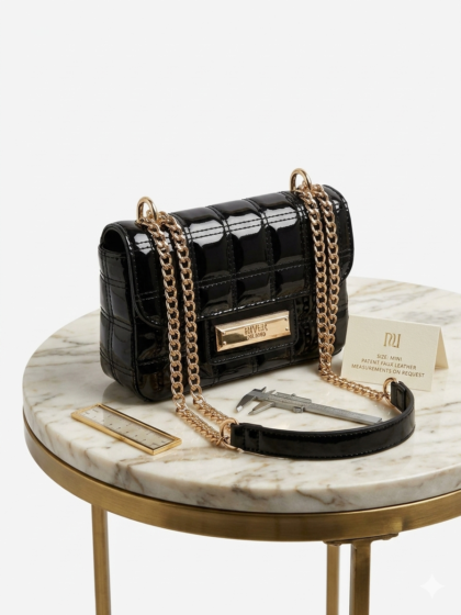 River Island Quilted Mini Crossbody