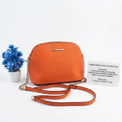 Aldo Orange Dome Crossbody