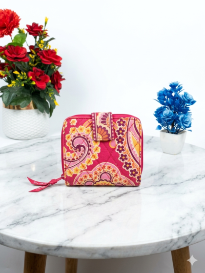 vera bradely compact wallet