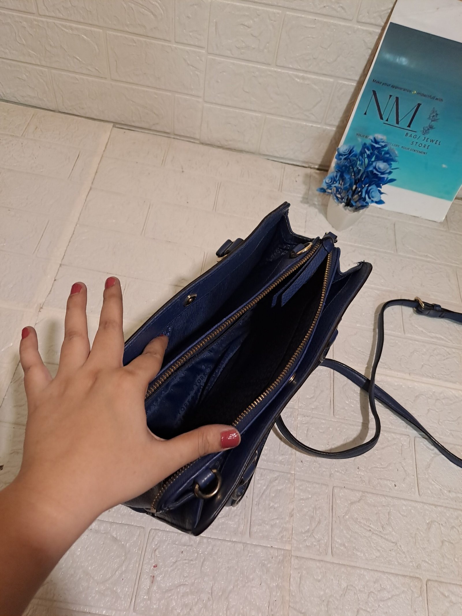 Kate Spade Navy Mulberry satchel Bag - Image 6