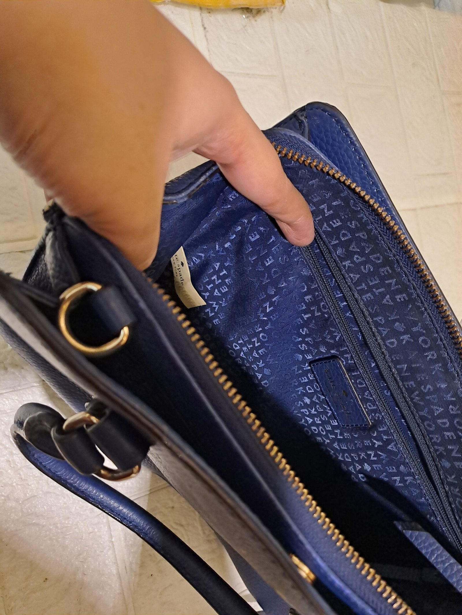 Kate Spade Navy Mulberry satchel Bag - Image 5