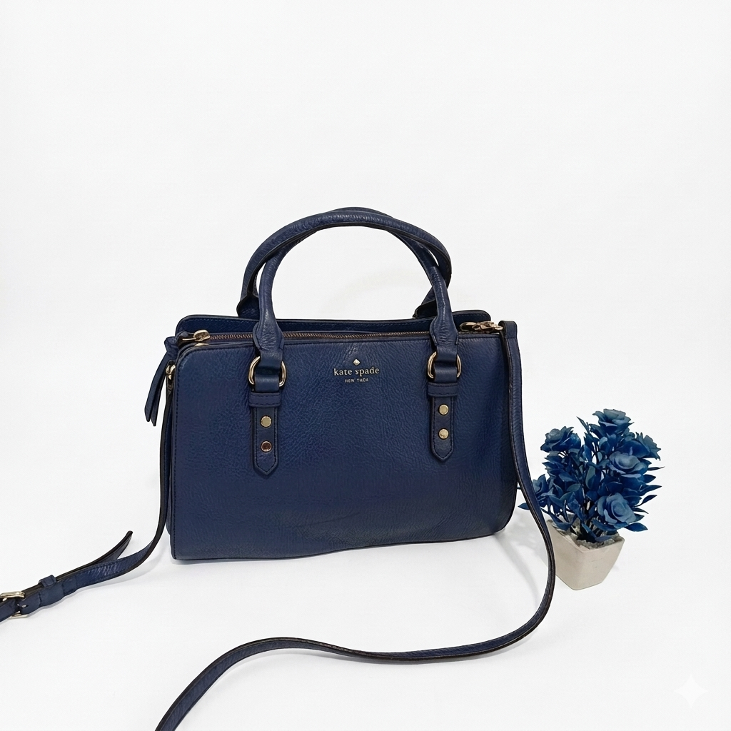 Kate Spade Navy Mulberry satchel Bag - Image 3