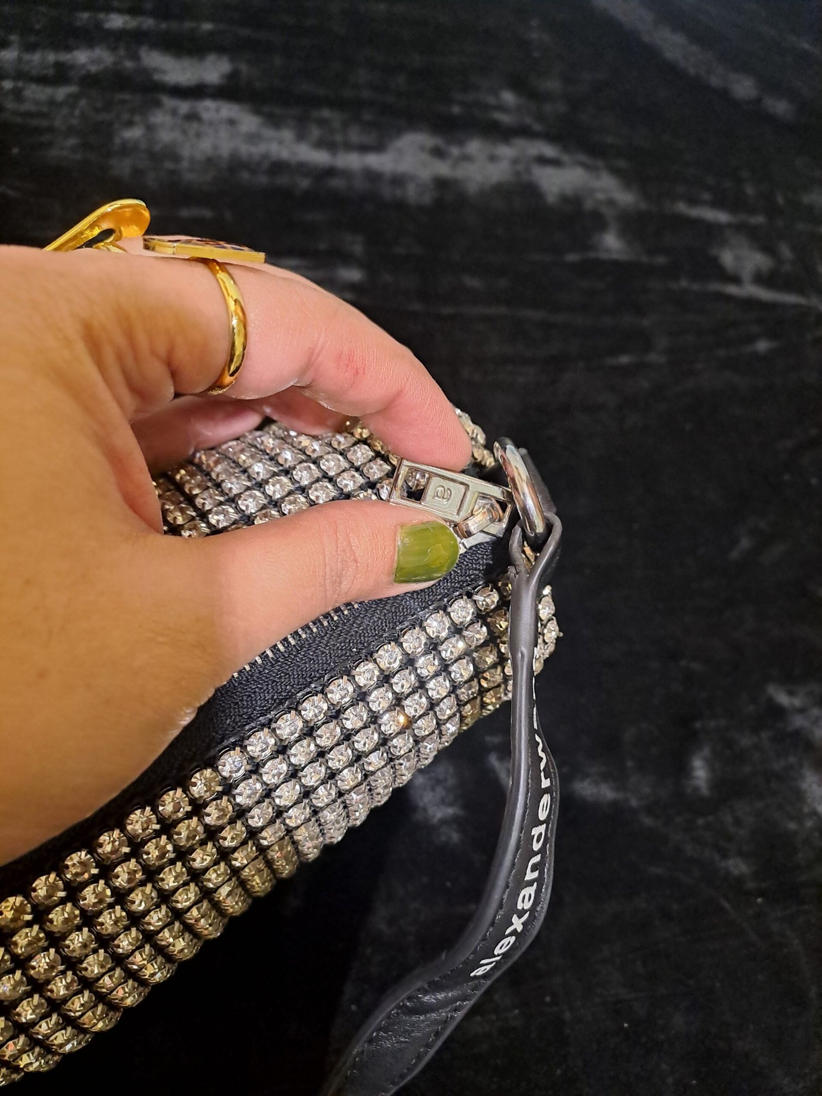 Alexander's Wang Rhinestone Bag - Image 5