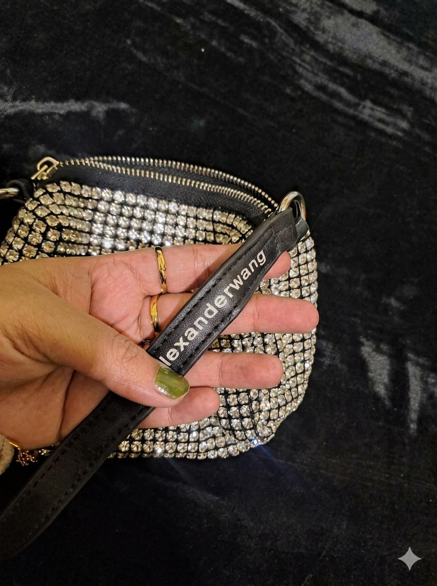 Alexander's Wang Rhinestone Bag - Image 6