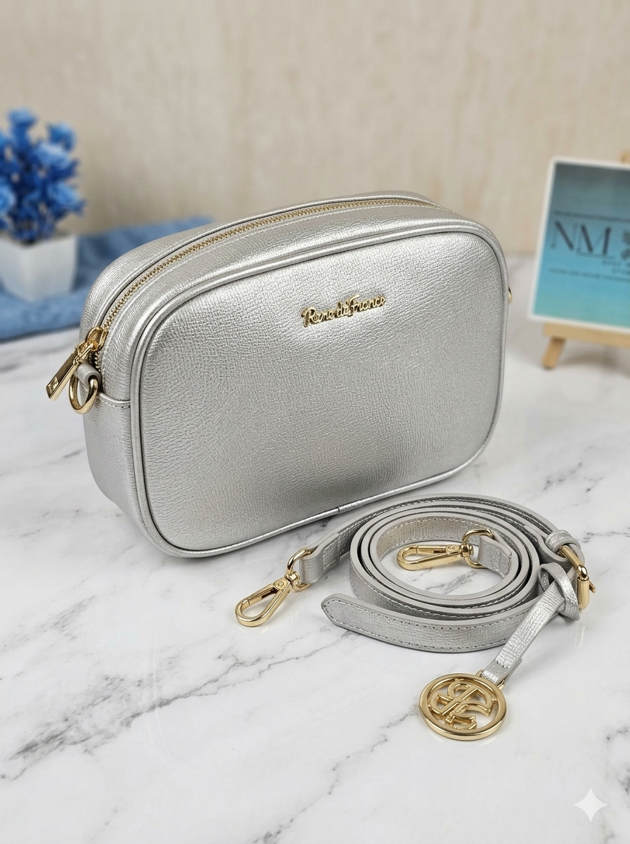 Kises of Pearl Metallic crossbody