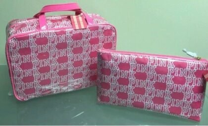 Victoria's Secret PINK Series Monogram vanity case