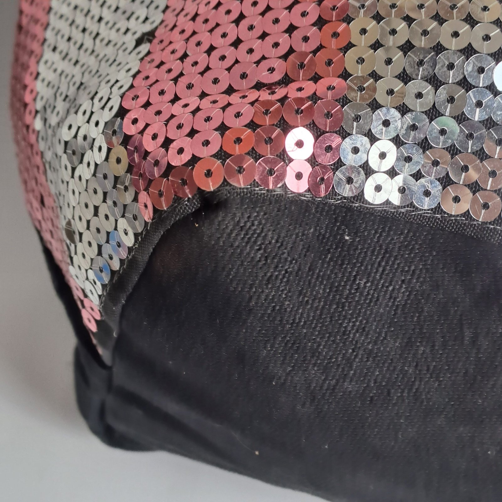 Victoria's Secret Sequin Stripe Large Weekender Tote Bag - Image 11