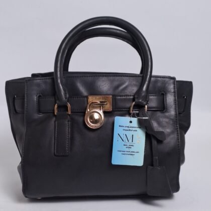 Michael Kors Hamilton Small Black Satchel