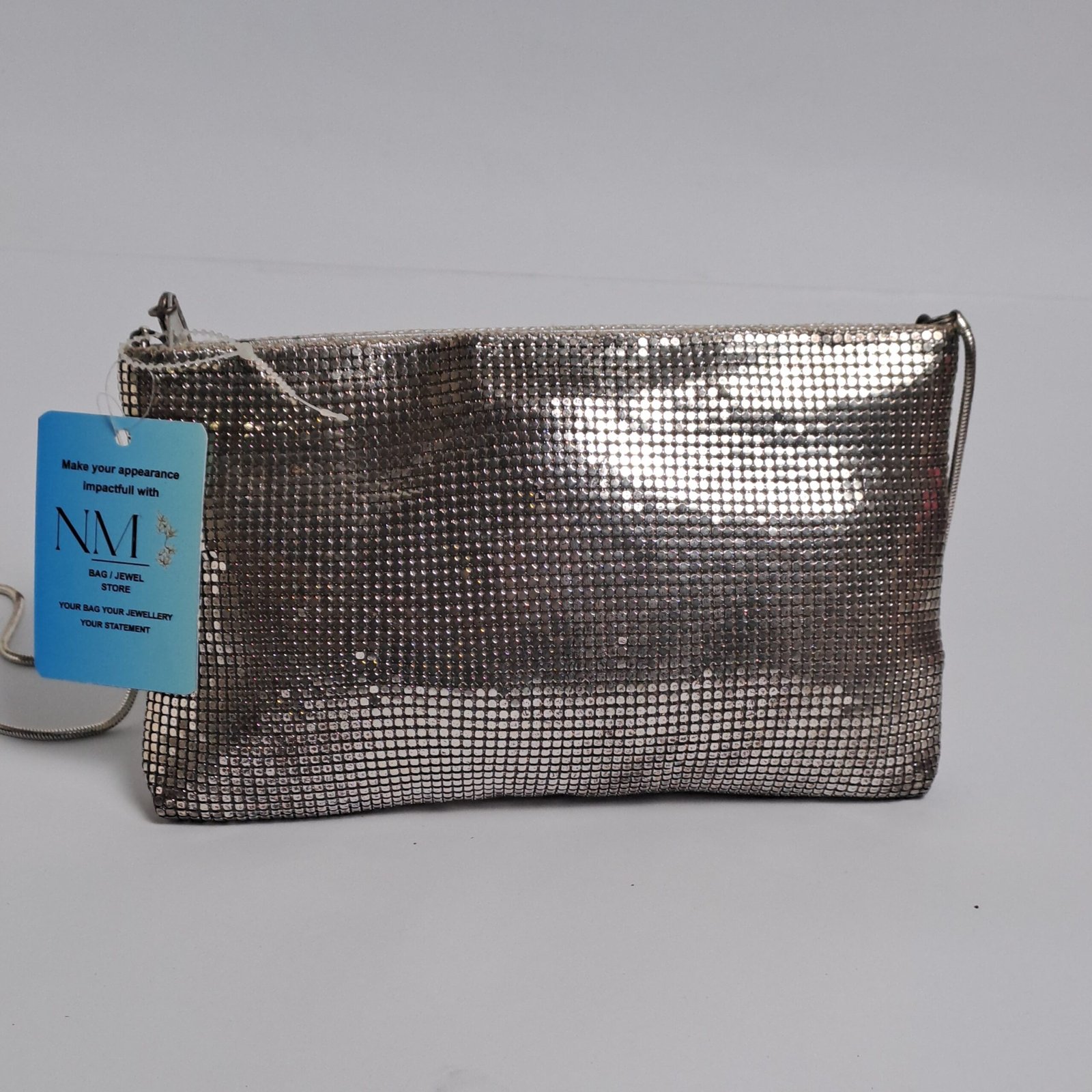 Mesh party crossbody
