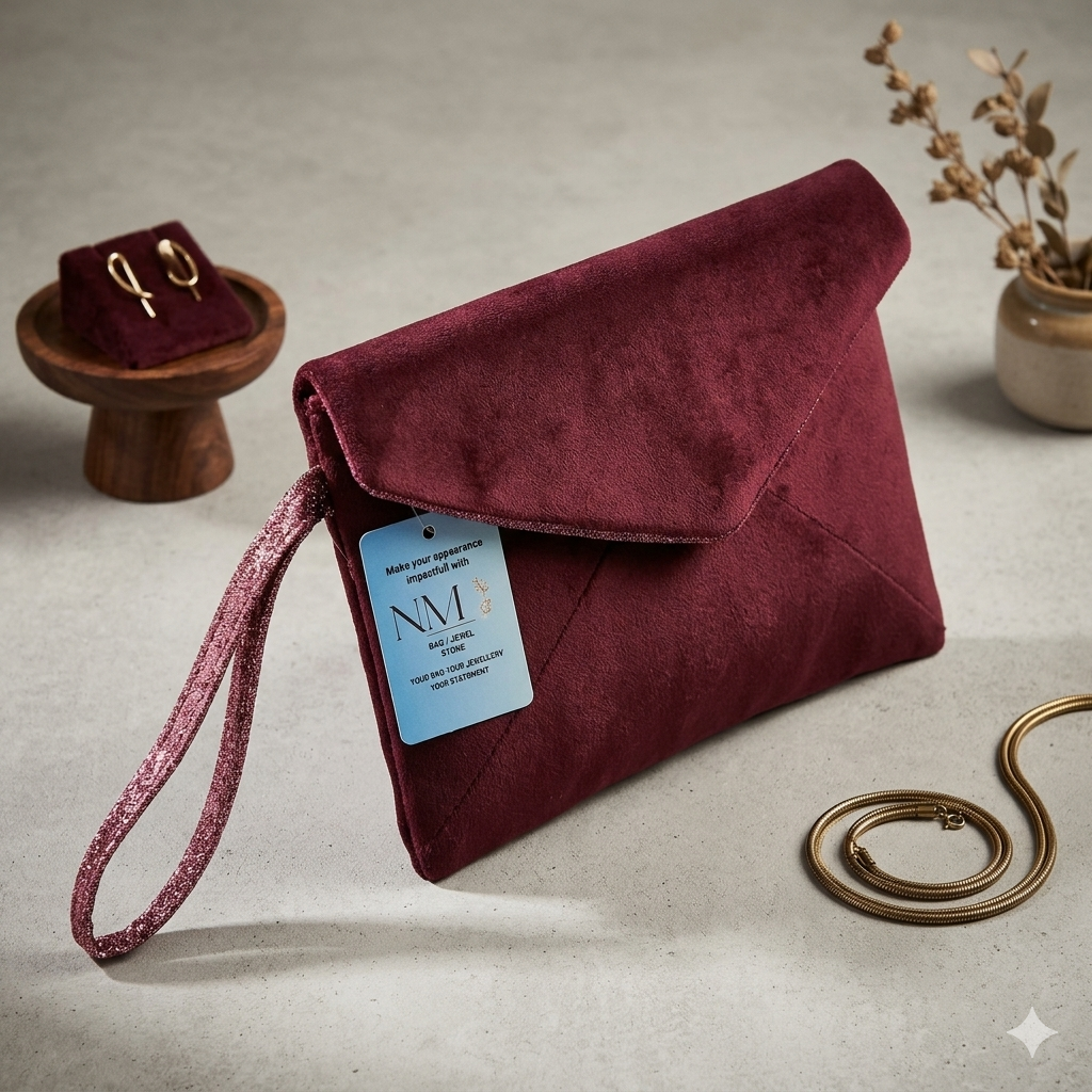 MAC Cosmetics x My Little Box Limited Edition Velvet Clutch)