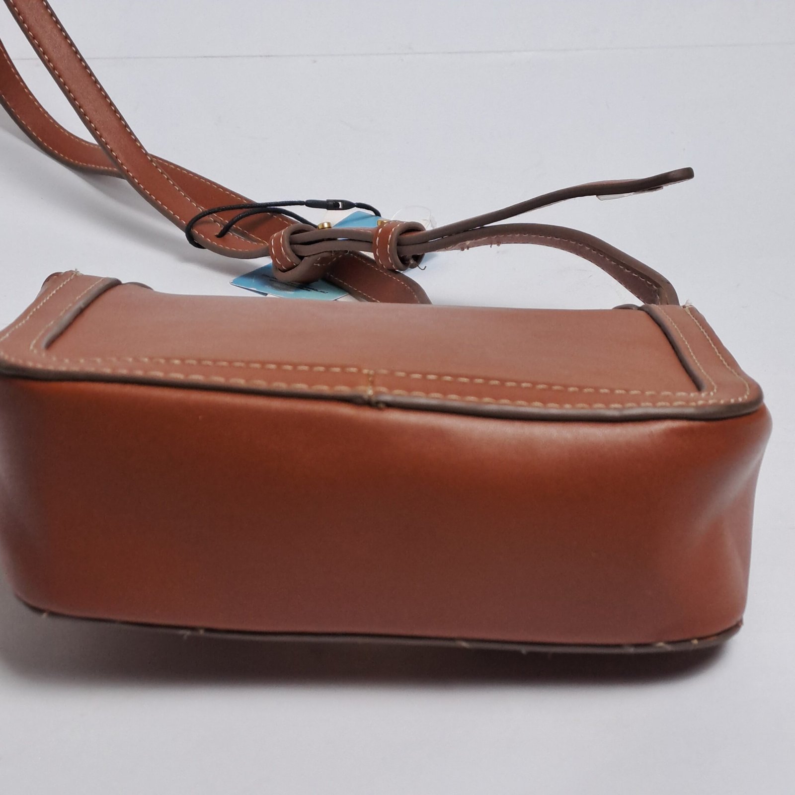 Mango Small Structured Flap Bag in Tan - Image 5