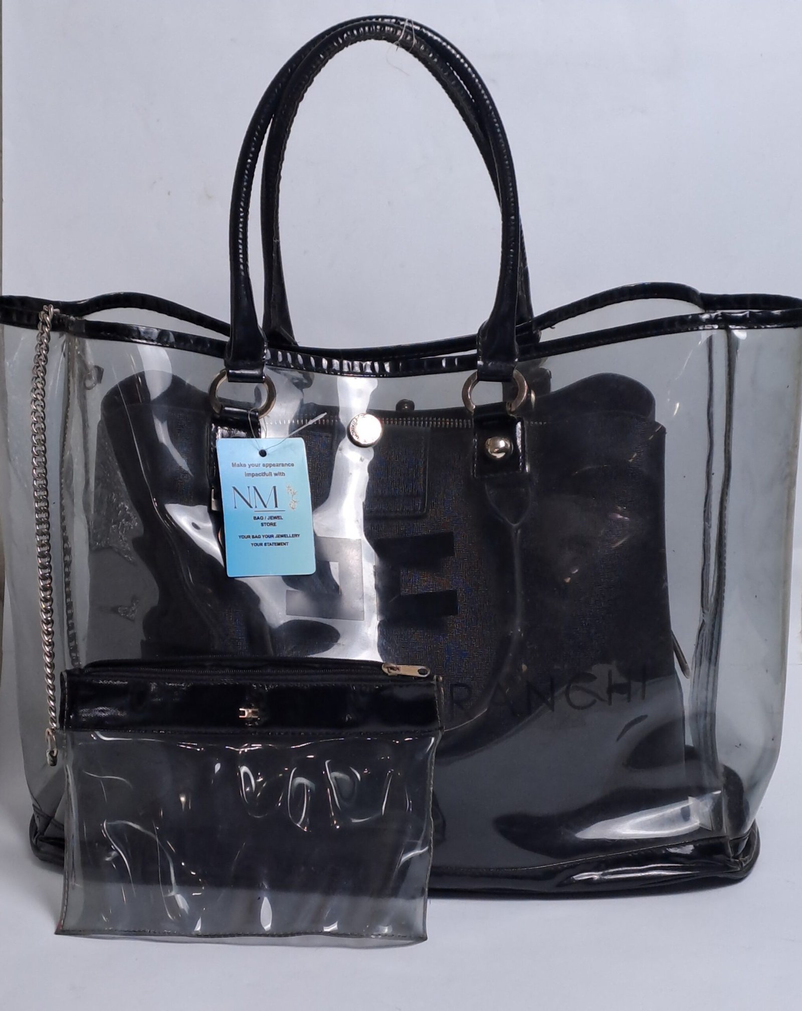 Elisabetta Franchi Jelly Tote Bag