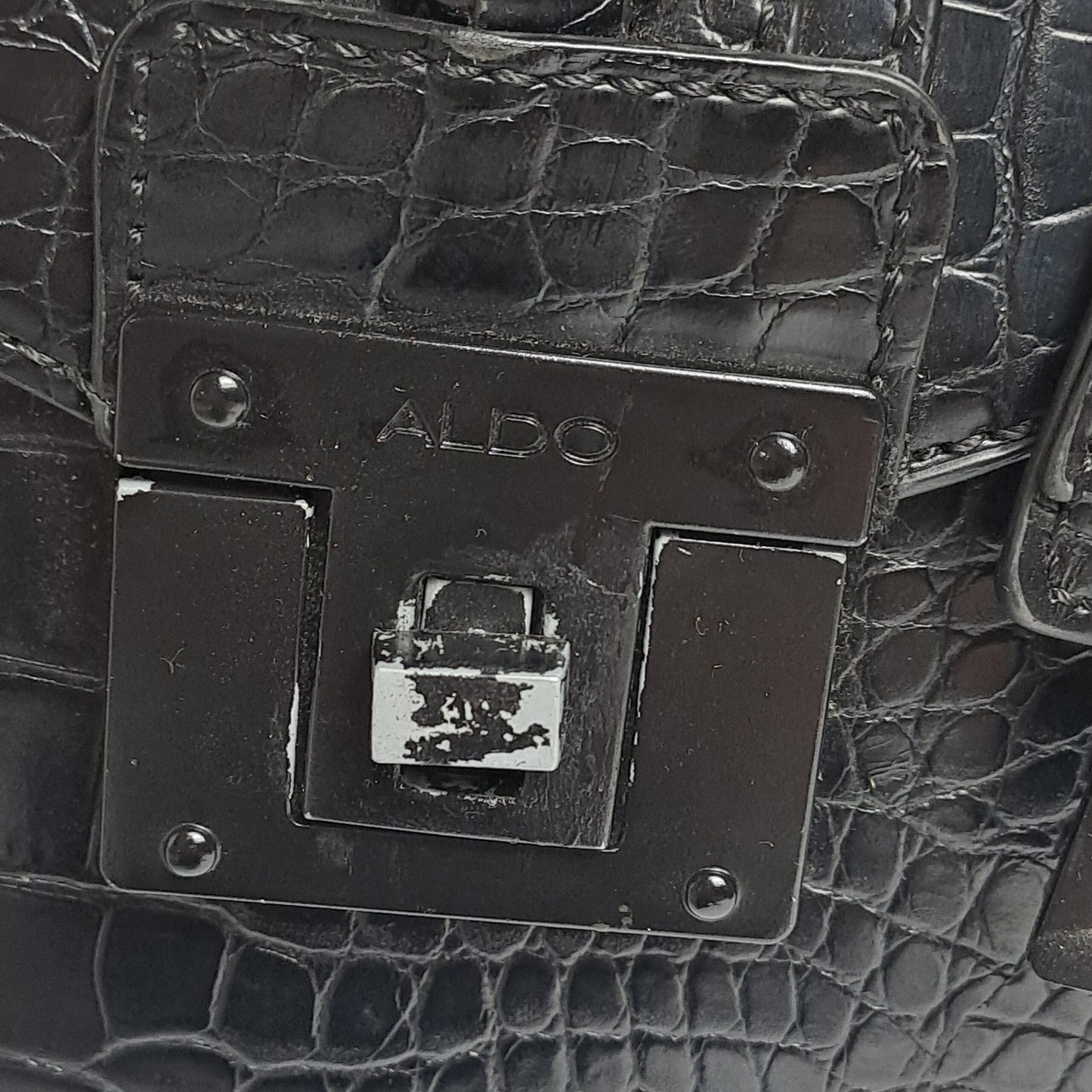 Aldo Glenda in Black Color with Digital straps - Image 8