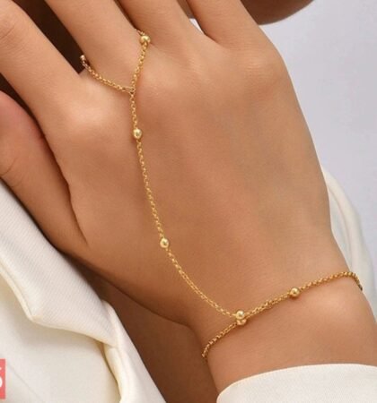 stainless steel Finger Bracelet