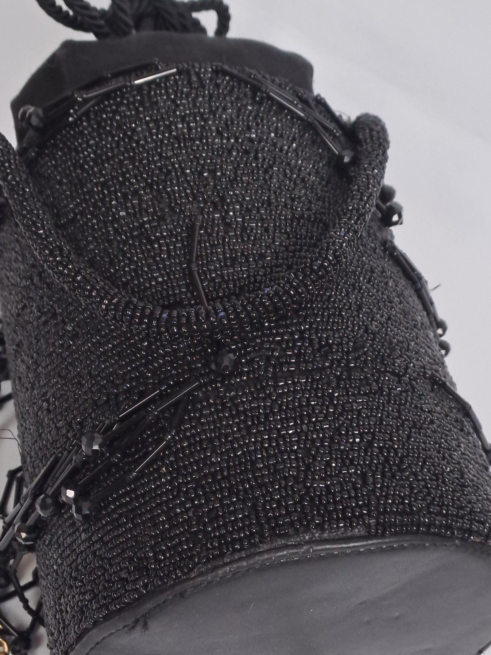 zara Beaded Black Big size Fancy Bucket - Image 4