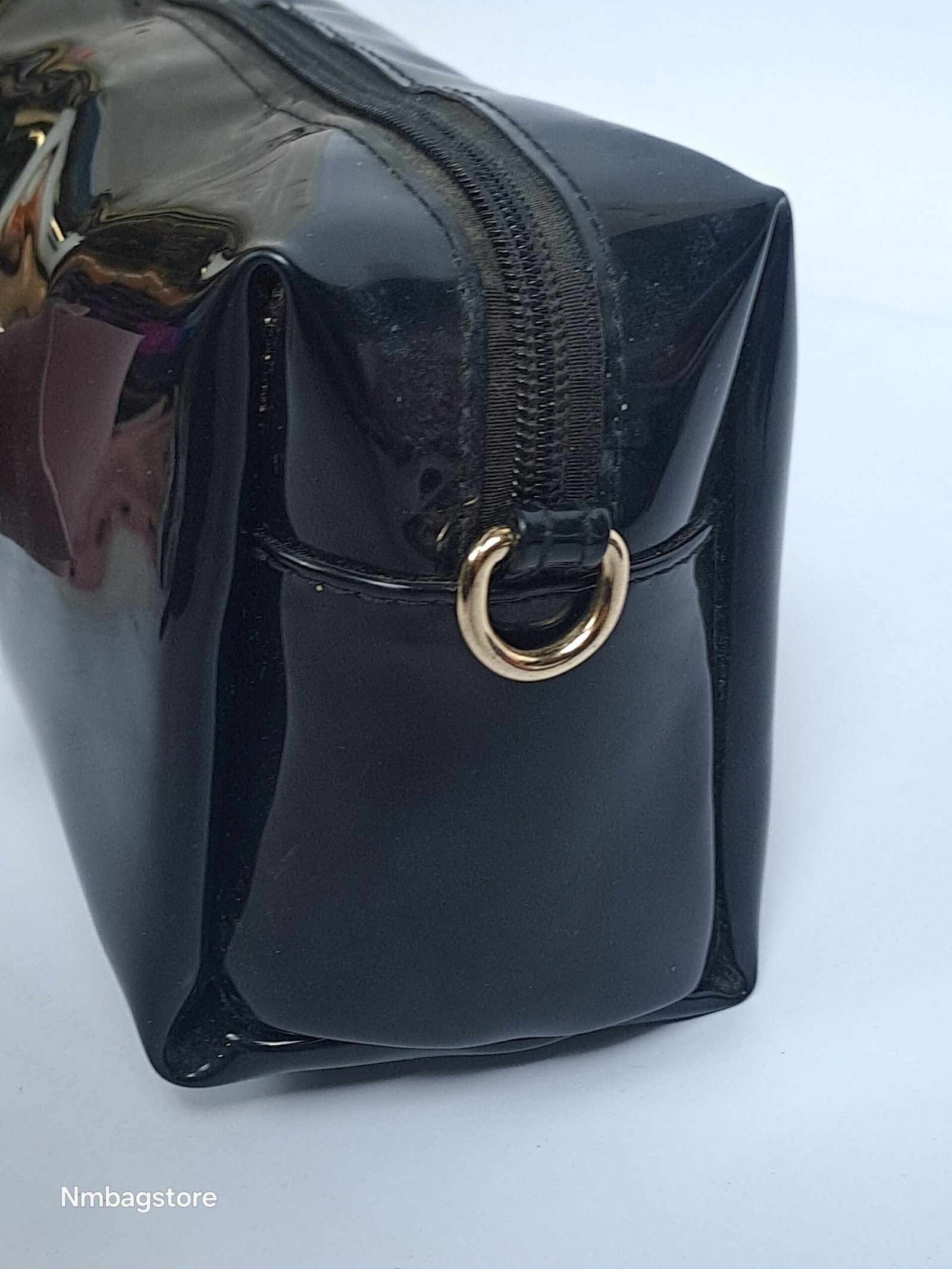Ted Baker London Patent Bow Pouch / Crossbody Bag - Image 3