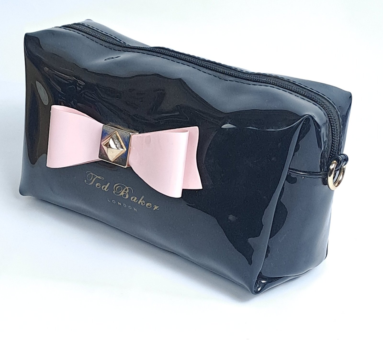 Ted Baker London Patent Bow Pouch / Crossbody Bag