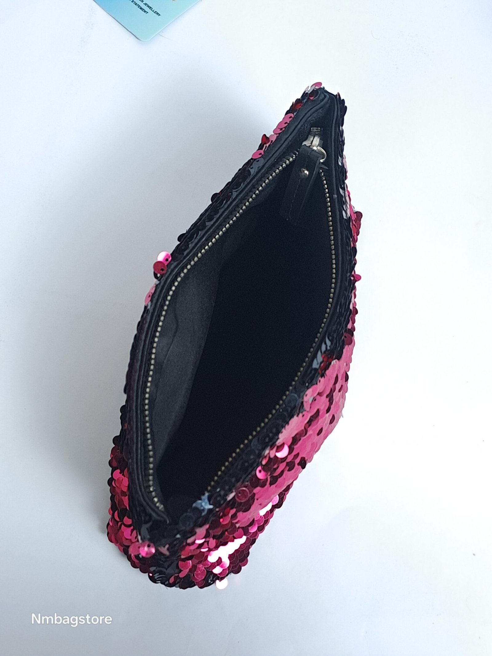 Victoria's Secret Reversible Sequin Cosmetic Pouch - Image 6