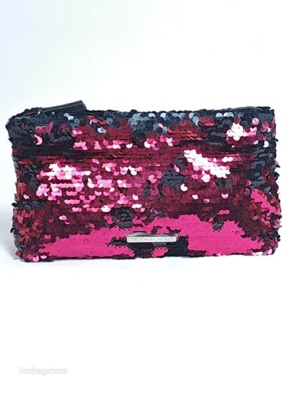 Victoria's Secret Reversible Sequin Cosmetic Pouch