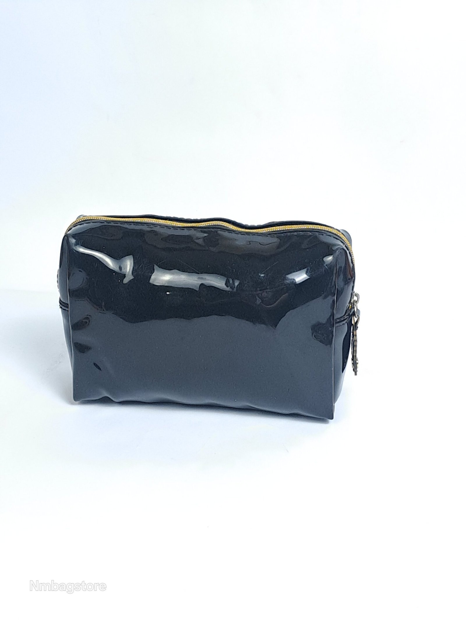 Ted Baker London Classic Black Patent Bow Cosmetic Pouch - Image 4