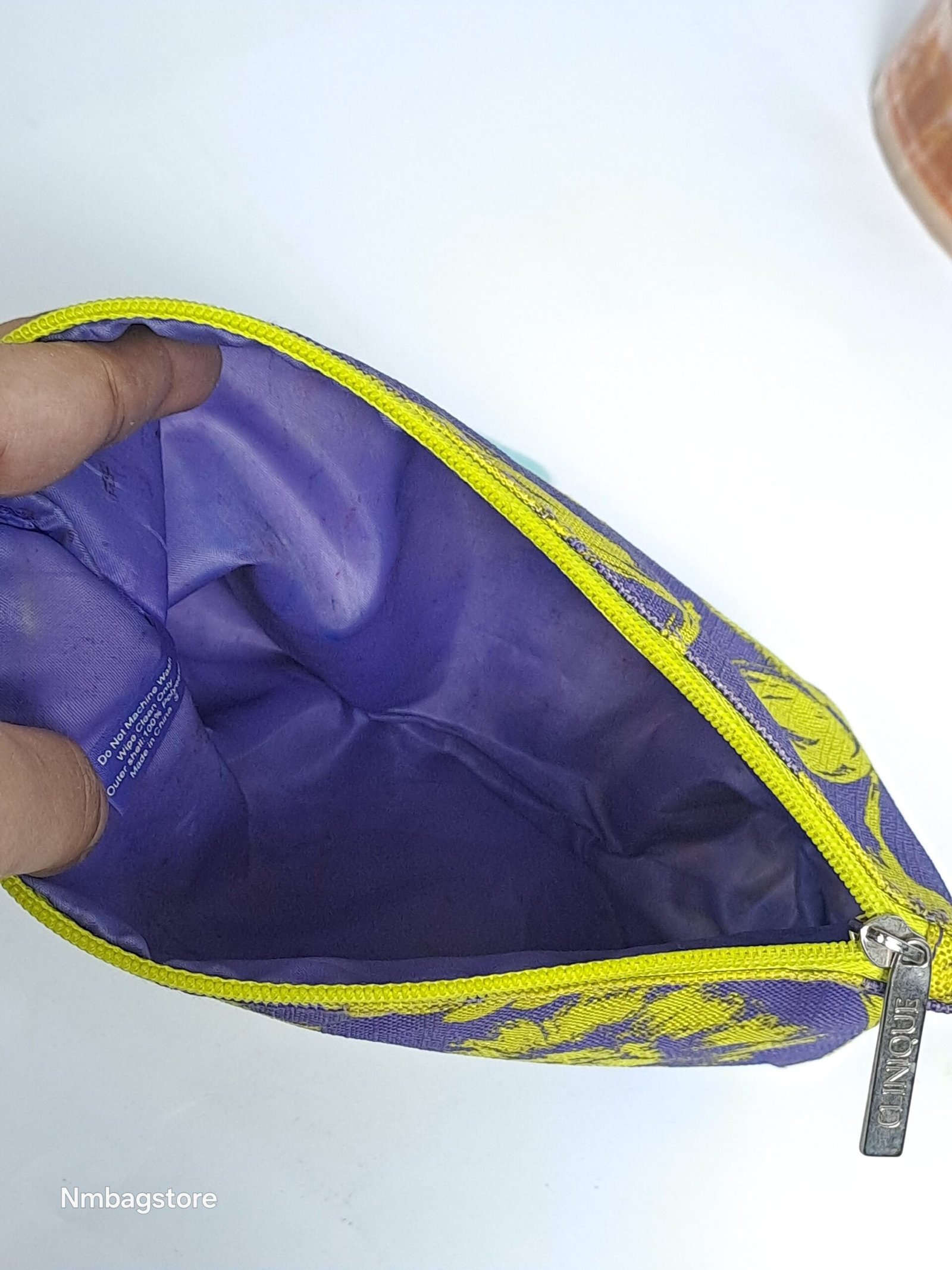 Clinique floral Cosmetic Pouch - Image 2