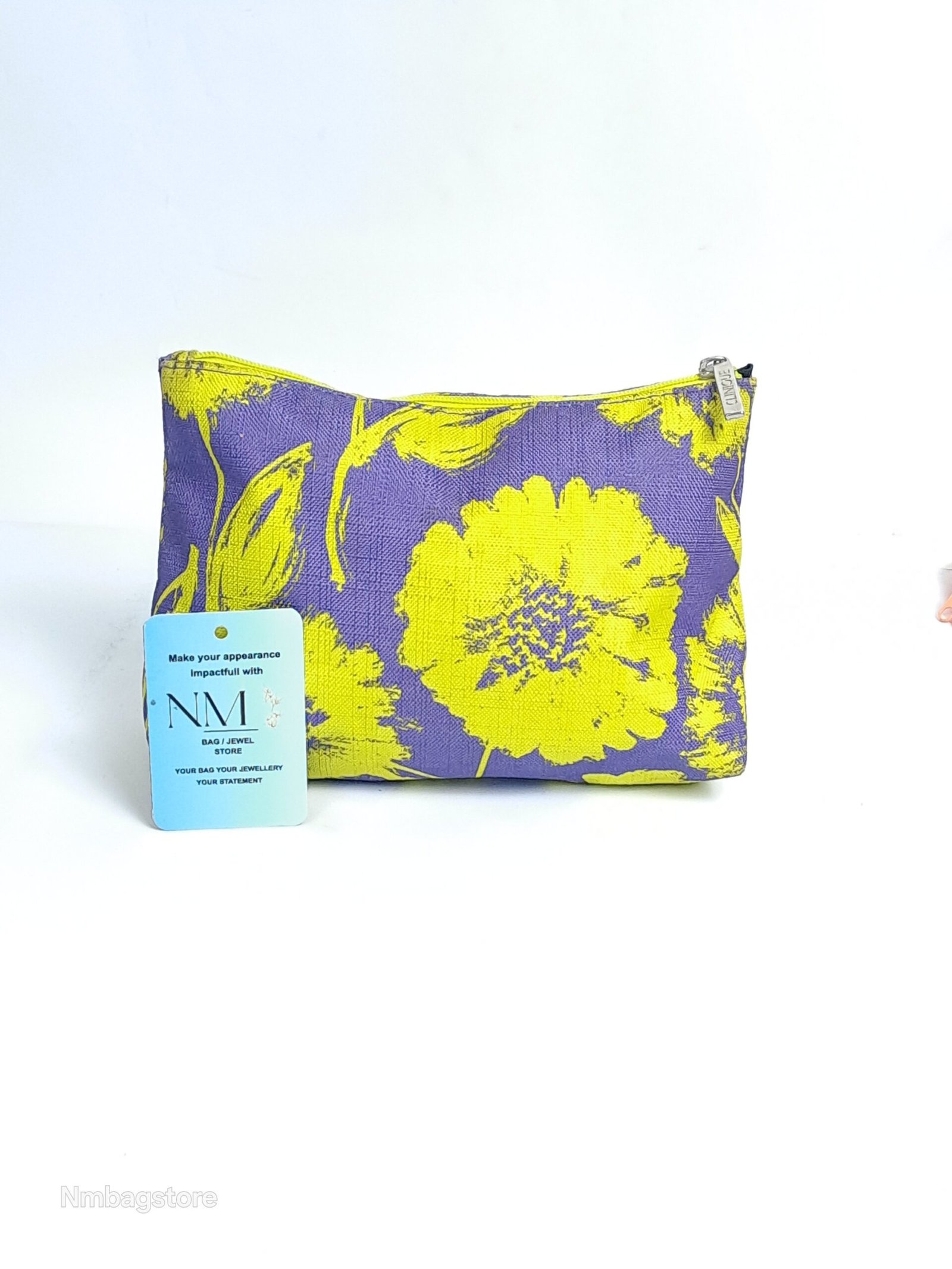 Clinique floral Cosmetic Pouch
