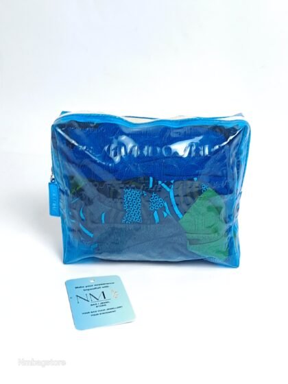 Sheido Blue Jelly Cosmetic Pouch/Vanity