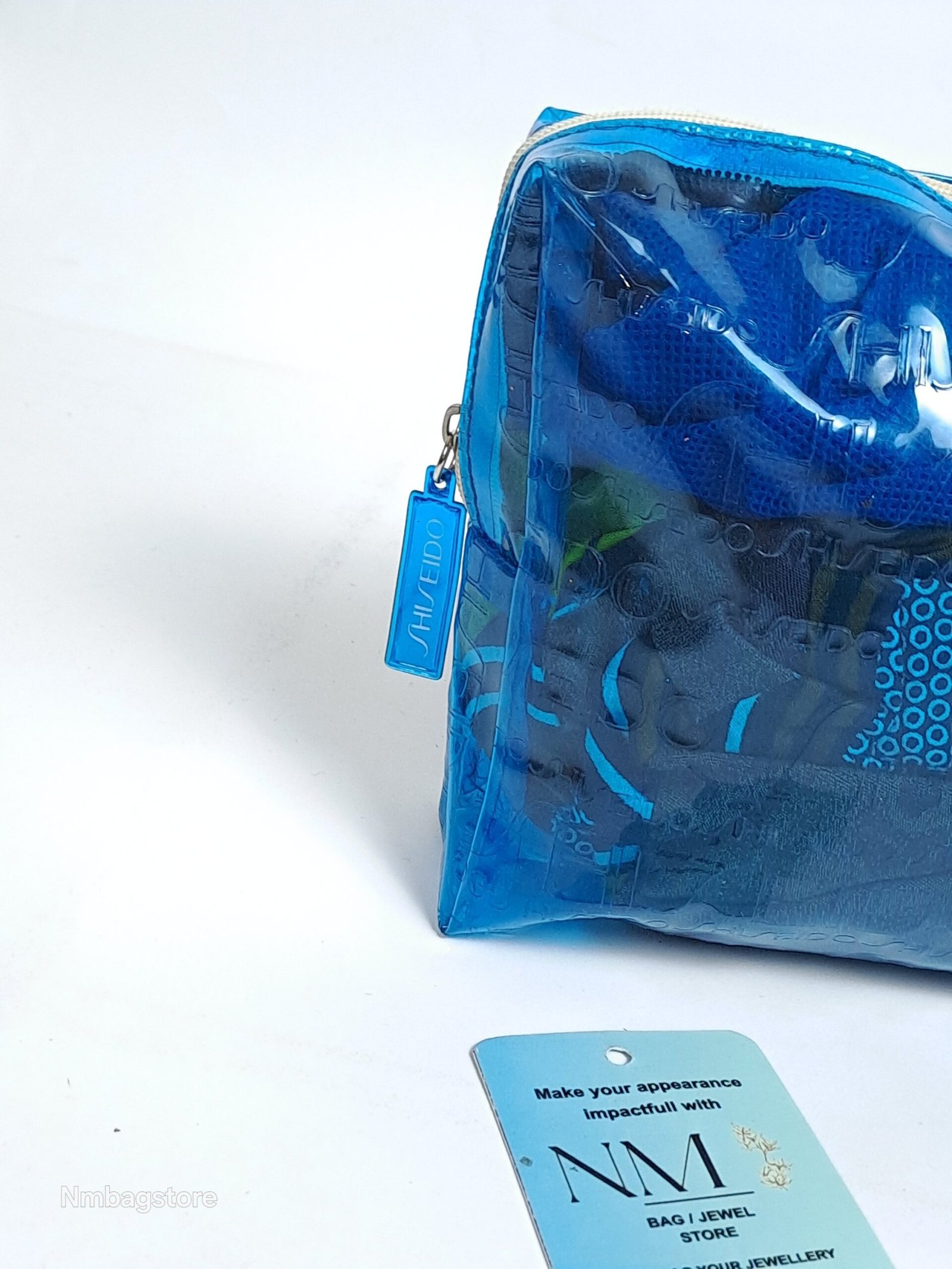 Sheido Blue Jelly Cosmetic Pouch/Vanity - Image 2