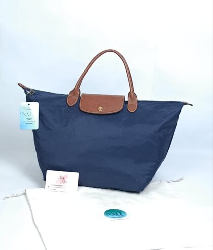Longchamp Le Pliage Original Top-Handle Bag – Navy Blue