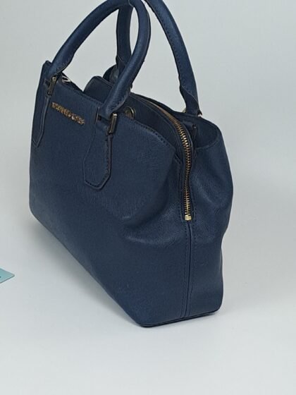 Michael Kors Savannah Satchel In Blue colour