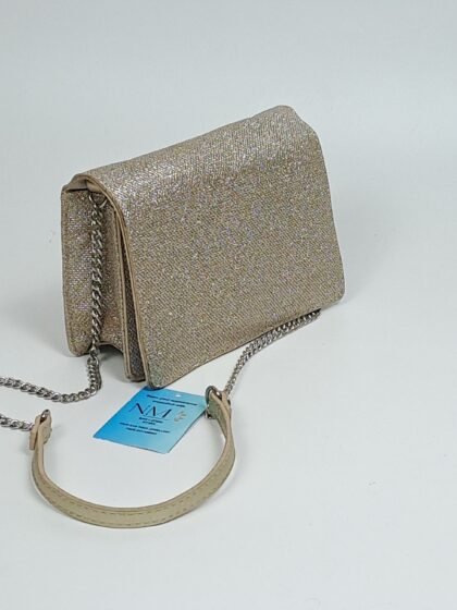 Preloved Marks & Spencer Shimmer Crossbody in Dull Gold