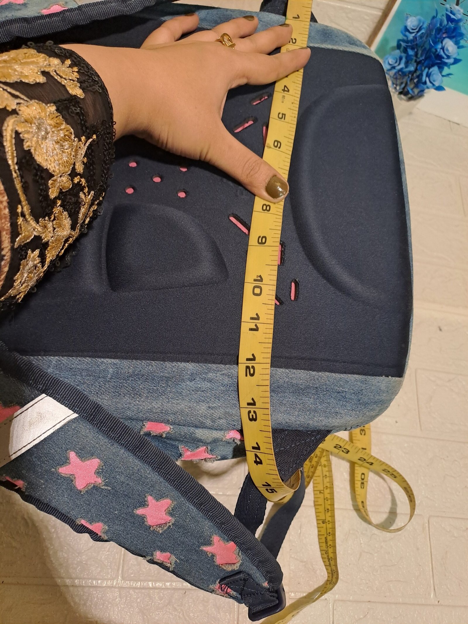 CoolPack Dart II Denim Pink Stars Backpack - Image 8