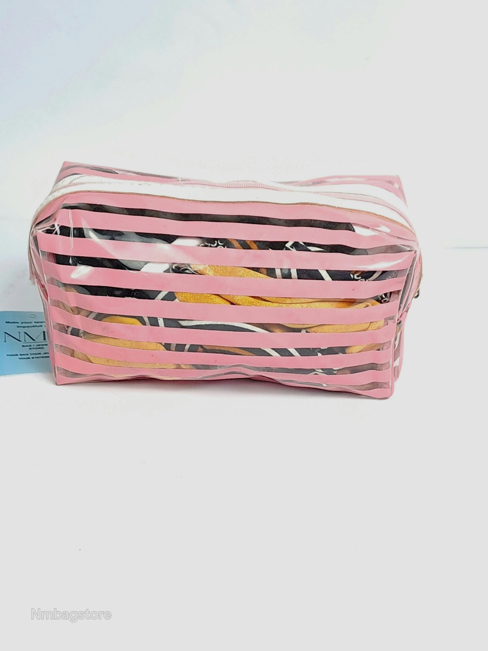 NM Pink Bow Jelly Pouch/Vanity - Image 2