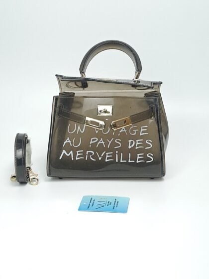 Top handle Thick Jelly Crossbody