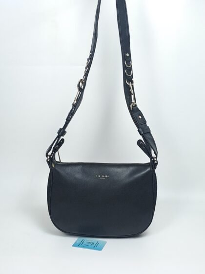 Preloved Ted Baker "Equenn" (or Equenia) Grained Leather Crossbody Bag.(Rare Find)