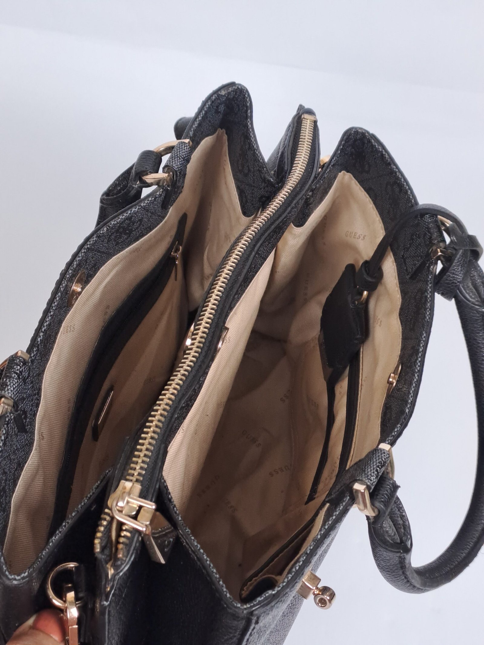 Guess Zadie Girlfriend Satchel Bag - Image 11