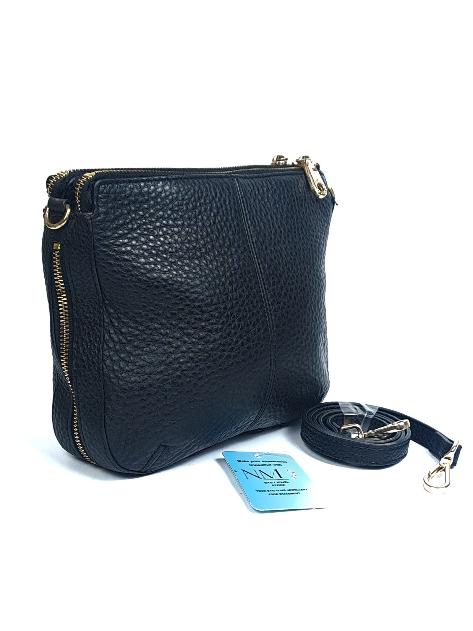 DKNY Tribeca Double Zip Crossbody Bag - Image 9