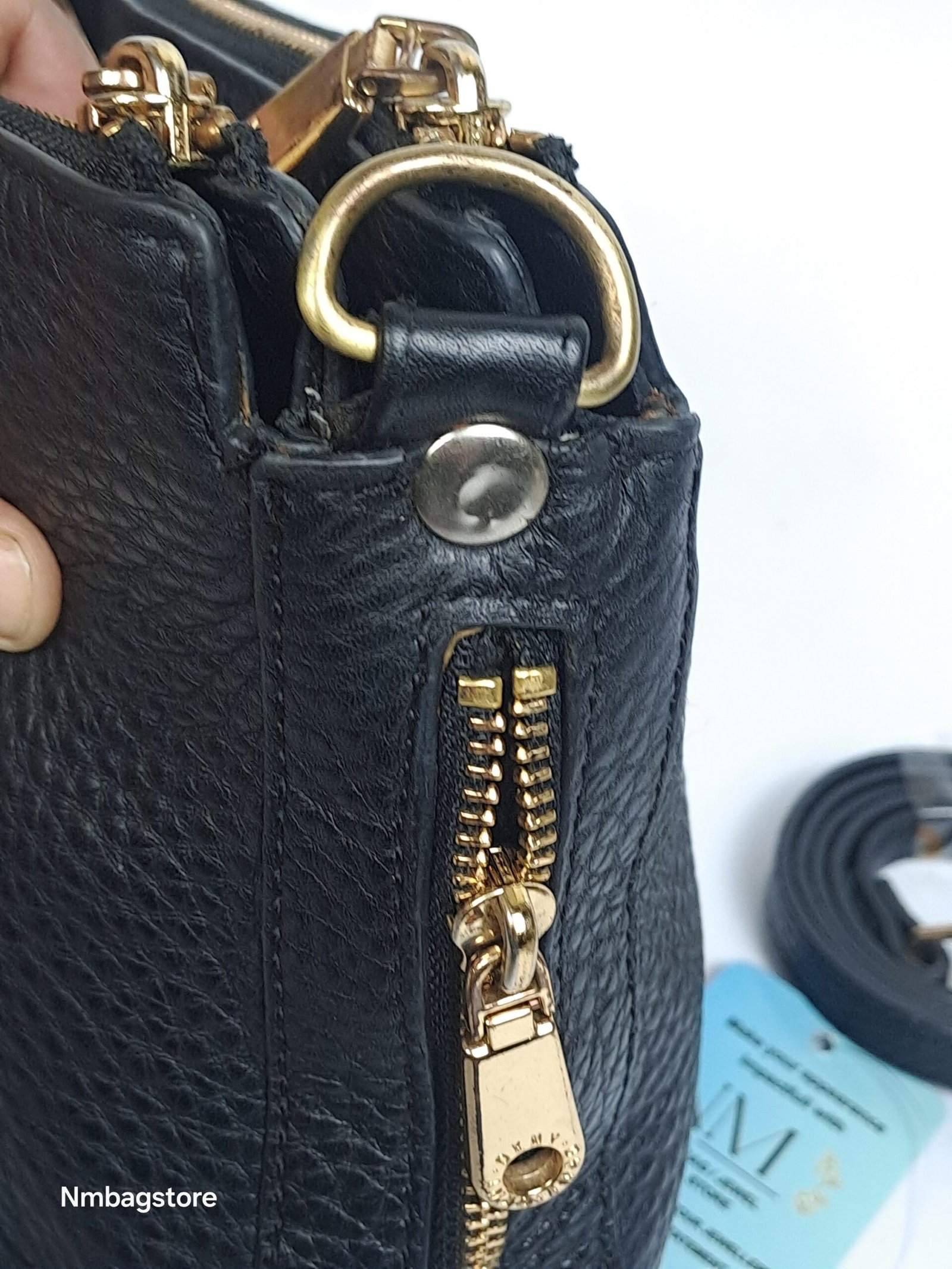 DKNY Tribeca Double Zip Crossbody Bag - Image 13
