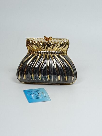 Pouch Style Formal Metal Clutch